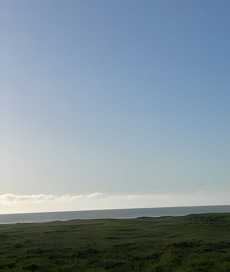Jardines con vista al mar
