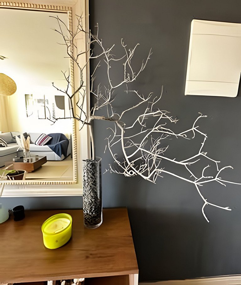 Jardines con vista al mar