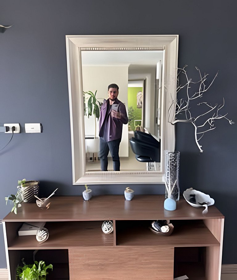 Jardines con vista al mar