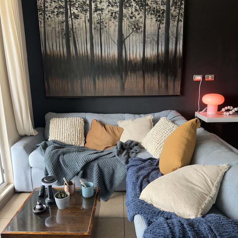 Jardines con vista al mar