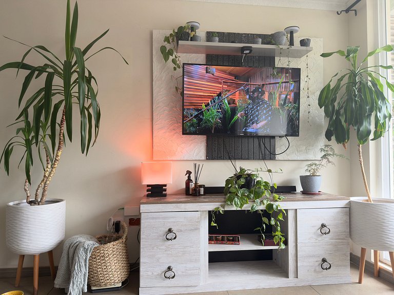 Jardines con vista al mar