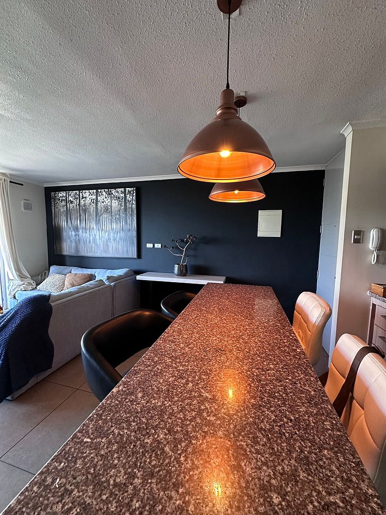 Jardines con vista al mar